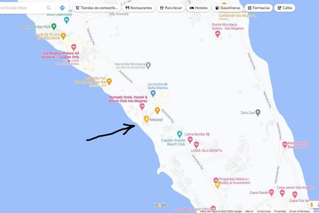 Marysol Great Views Beachfront Next To Nomads D3 Ilha das Mulheres Exterior foto